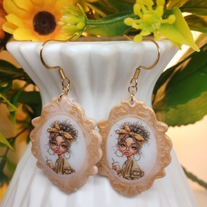 Cercei handmade Pretty Lady - Artynos.ro