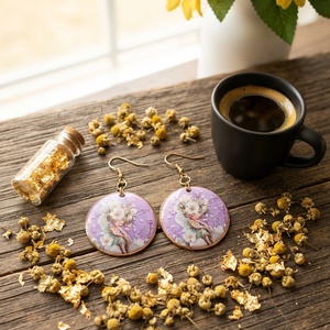 Cercei handmade zana - Artynos.ro