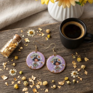 Cercei handmade zana - Artynos.ro