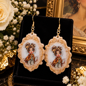 Cercei handmade Pretty Lady - Artynos.ro