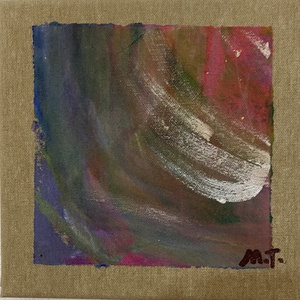 Aurora Borealis 1- Tablou unicat acrilic , panza pe cadru, Casa & Stil de viata, Accesorii pentru decorat casa, Picturi murale, Tablouri/picturi pe panza, Pictura, ARTYNOS