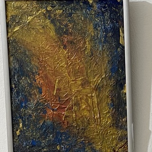 Abstract - Tablou unicat acrilic , acrylic pe carton, rama metalica - casă & stil de viață - accesorii pentru decorat casa - picturi murale - tablouri/picturi pe pânză - Artynos.ro
