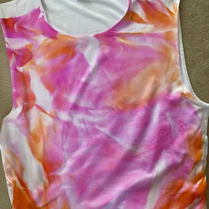 Top pictat- unicat, Imbracaminte si moda, Haine dama, Bluze dama, Pictura, ARTYNOS