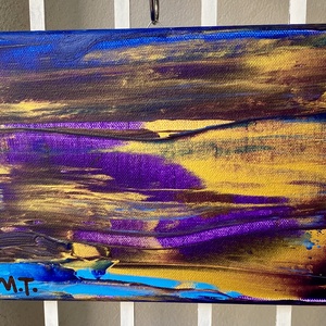 Tablou unicat acrilic , panza pe cadru, Arte vizuale si accesorii , Picturi, Pictura acrilica, , ARTYNOS