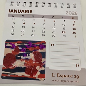 Calendar birou 2026 - casă & stil de viață - papetărie de hârtie - calendar și planificator - Artynos.ro