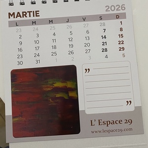 Calendar birou 2026 - casă & stil de viață - papetărie de hârtie - calendar și planificator - Artynos.ro