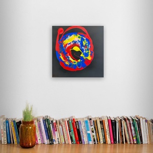 Tablou unicat acrilic , panza pe cadru - arte vizuale și accesorii  - picturi - pictură acrilică - Artynos.ro