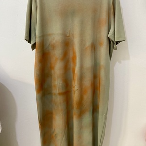 Rochie bumbac gros, pictata - îmbrăcăminte și modă - haine damă - rochie, dintr-o bucată - Artynos.ro