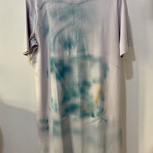 Rochie bumbac gros, pictata - îmbrăcăminte și modă - haine damă - rochie, dintr-o bucată - Artynos.ro