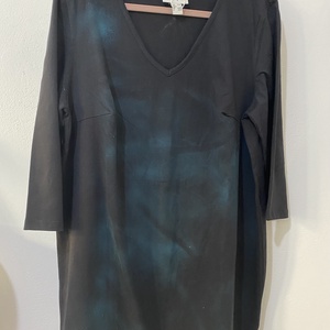 Rochie bumbac gros, pictata - Artynos.ro