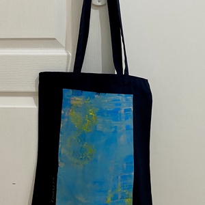 Scosa bumbac gros, pictata - genți și portofele - geantă pentru cumpărături - totebaguri - Artynos.ro