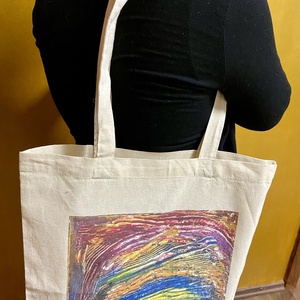 Sacosa bumbac print arta, Genti si portofele, Geanta pentru cumparaturi, Totebaguri, , ARTYNOS
