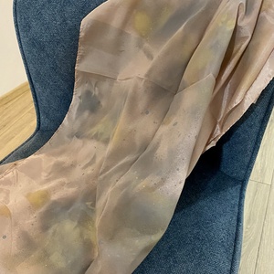 Esarfa matase naturala, pictat, unicat - îmbrăcăminte și modă - eșarfe, pălării, fularuri - eșarfe - Artynos.ro