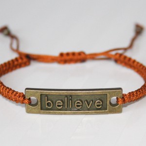Bratara impletita - Believe brown, , , ARTYNOS