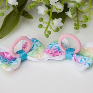 Masnis scrunchie - Culoare curcubeu -  - Artynos.ro