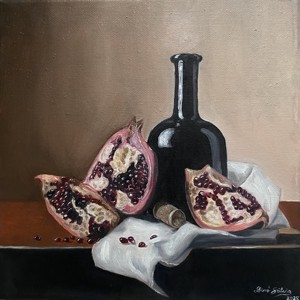 Rodie pictură în ulei - arte vizuale și accesorii  - picturi - pictură în ulei - Artynos.ro