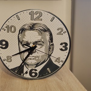 Ceas de perete 3D Viktor Orbán -  - Artynos.ro