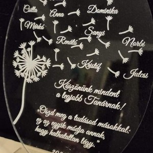 Cadou de multumire, cadou de ramas bun din plexiglas, personalizabil, pentru gradinita, scoala, , , ARTYNOS