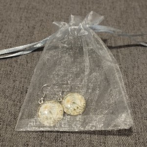 Cercei de păpădie cu accesorii din oțel medical -  - Artynos.ro