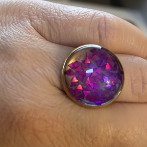 Set bijuterii handmade unicat din rasina Bratara + inel + cercei+pandativ - bijuterii - seturi de bijuterii - Artynos.ro