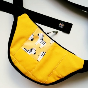Geantă banană S - zebre - geantă și husă - genți de umăr și genți de mână - geantă de umăr sling - Artynos.ro