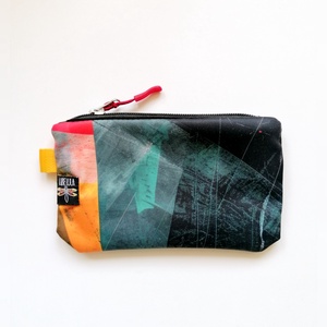Buzunar cu fermoar - Pouch - Portofel LIBELULA - abstract 1, Geantă și husă, Portofele, huse, suporturi, Geantă, portofel, Cusătură, ARTYNOS