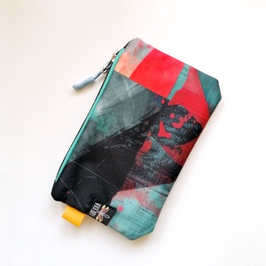 Buzunar cu fermoar - Pouch - Portofel LIBELULA - abstract 2 - geantă și husă - portofele, huse, suporturi - geantă, portofel - Artynos.ro