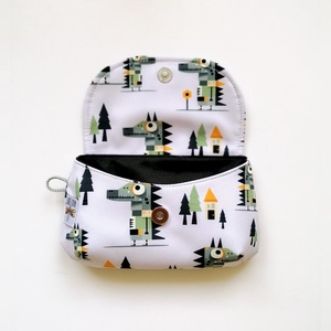 Husă ochelari LIBELULA - crocodili - genți și portofele - portofele, huse, suporturi - suport de ochelari - Artynos.ro