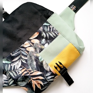 Borsetă cu clapetă LIBELULA - tropical - geantă și husă - genți de umăr și genți de mână - geantă de umăr sling - Artynos.ro