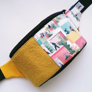 Precomanda - Borseta clasica LIBELULA - la bloc si lana, Geanta si husa, Borsete, Cusatura, ARTYNOS