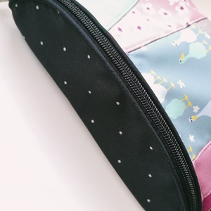 Borseta LIBELULA - duo - gâște și diferite materiale colorate - genți și portofele - borsete - Artynos.ro