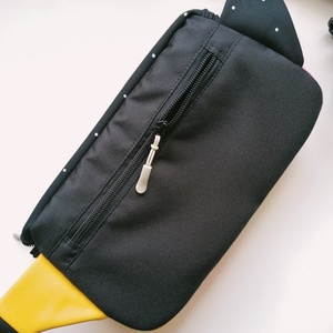 Borseta LIBELULA - duo - gâște și diferite materiale colorate - genți și portofele - borsete - Artynos.ro