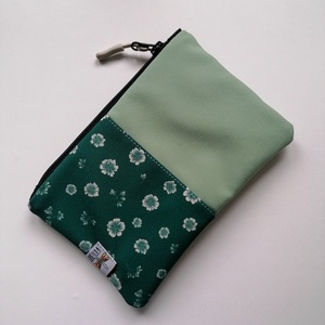 Portfard mic LIBELULA - flori de gheata, Genti si portofele, Genti cosmetice, Cusatura, ARTYNOS