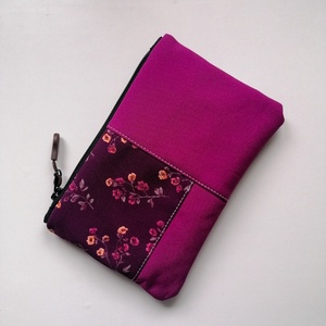 Portfard mic LIBELULA - crenguțe bordeaux - genți și portofele - genți cosmetice - Artynos.ro