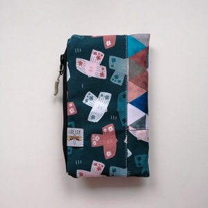 Portofel mare LIBELULA - porumbei - genți și portofele - portofele, huse, suporturi - portofele - portofele damă - Artynos.ro