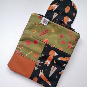 Portofel mare LIBELULA - frunze și vulpi - genți și portofele - portofele, huse, suporturi - portofele - portofele damă - Artynos.ro