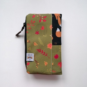 Portofel mare LIBELULA - frunze și vulpi - genți și portofele - portofele, huse, suporturi - portofele - portofele damă - Artynos.ro