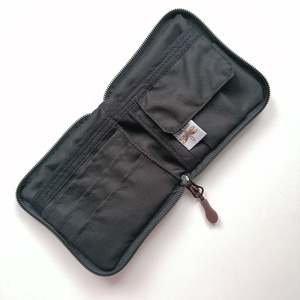 Portofel pătrat LIBELULA - flori colorate - genți și portofele - portofele, huse, suporturi - portofele - portofele damă - Artynos.ro