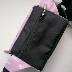 Borsetă clasică LIBELULA - roz pal - genți și portofele - borsete - Artynos.ro