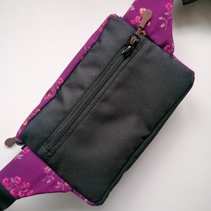 Borsetă clasică LIBELULA - crenguțe bordeaux - genți și portofele - borsete - Artynos.ro