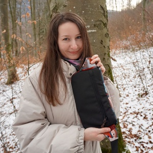 Borsetă duo LIBELULA - urși - genți și portofele - borsete - Artynos.ro