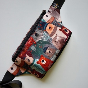 Borseta clasica LIBELULA - ursi, Genti si portofele, Borsete, Cusatura, ARTYNOS