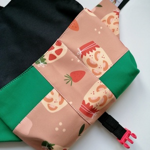 Borsetă LIBELULA cu clapetă - compot - genți și portofele - borsete - Artynos.ro