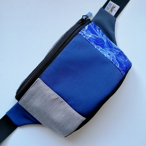 Borseta clasica LIBELULA - combo albastru  - Artynos.ro