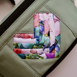 Borsetă clasică LIBELULA - inimă fpp - genți și portofele - borsete - Artynos.ro