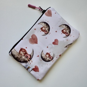 Portfard mic LIBELULA - moon girl, Genti si portofele, Genti cosmetice, Cusatura, ARTYNOS