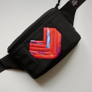 Borseta clasica LIBELULA - inima fpp - negru, Genti si portofele, Borsete, Cusatura, ARTYNOS