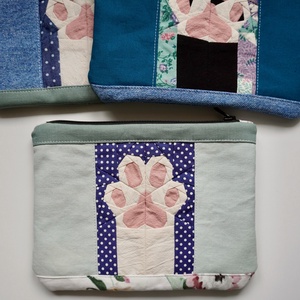 Portfard LIBELULA - paw fpp upcycled - Artynos.ro