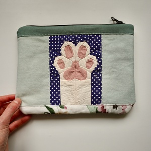 Portfard LIBELULA - paw fpp upcycled - genți și portofele - genți cosmetice - Artynos.ro