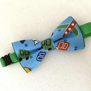 Papion pentru copii, cu masinuta si avion, Îmbrăcăminte și modă, Haine bărbați, Cravată, papion, , ARTYNOS